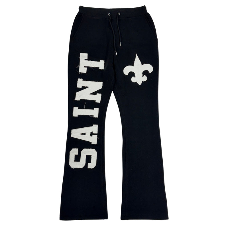Saint Fleece Stack Pants - Black