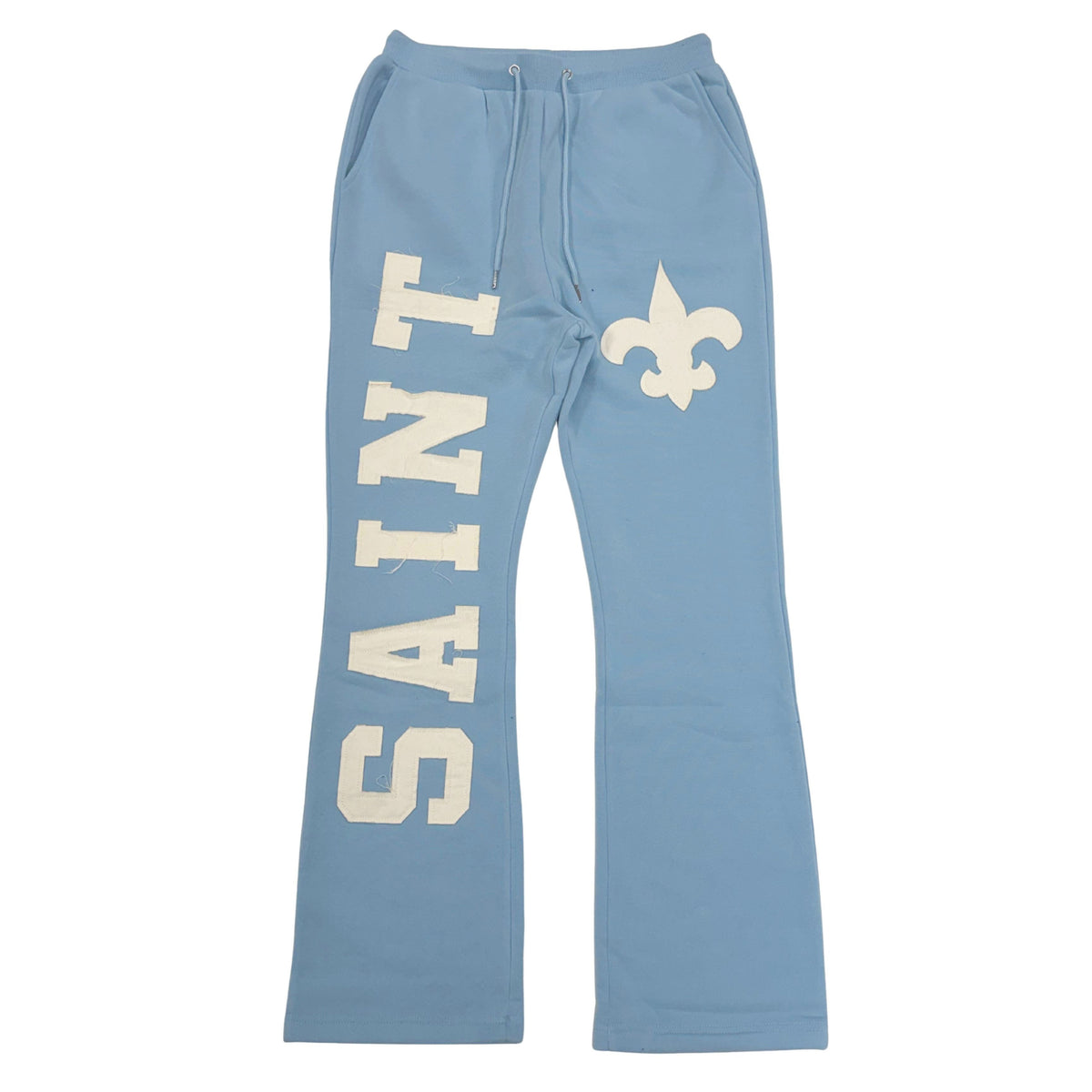 Saint Fleece Stack Pants - Lt.Blue