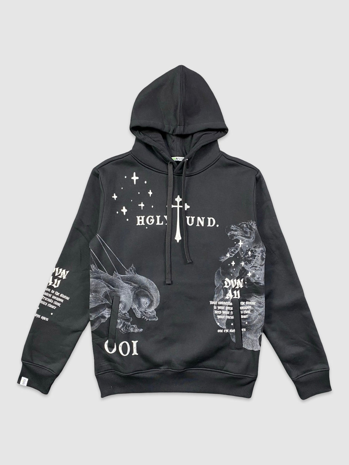 Divine Aura Hoody - Black
