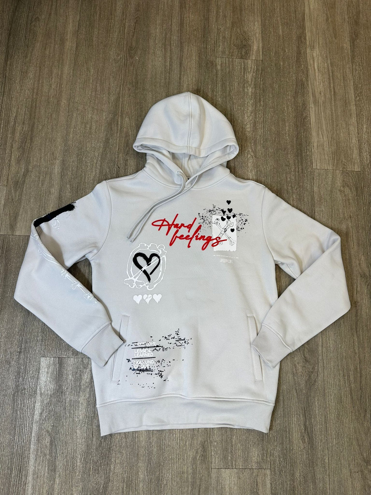 Fake Love Hoody - Cloud detail