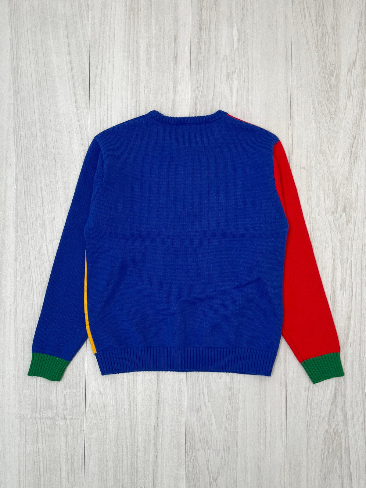 Colorblock Jacquard Sweater