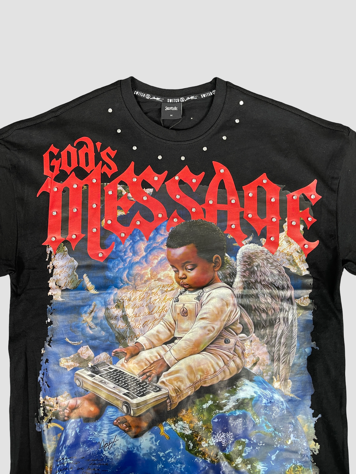 God's Message Tee - Black