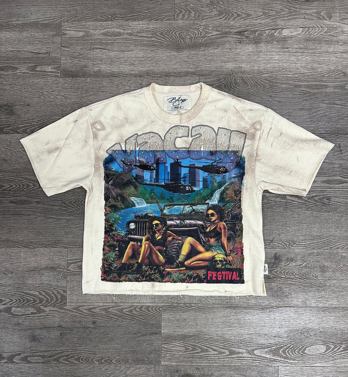 Vacay Cropped Tee, enlarged view