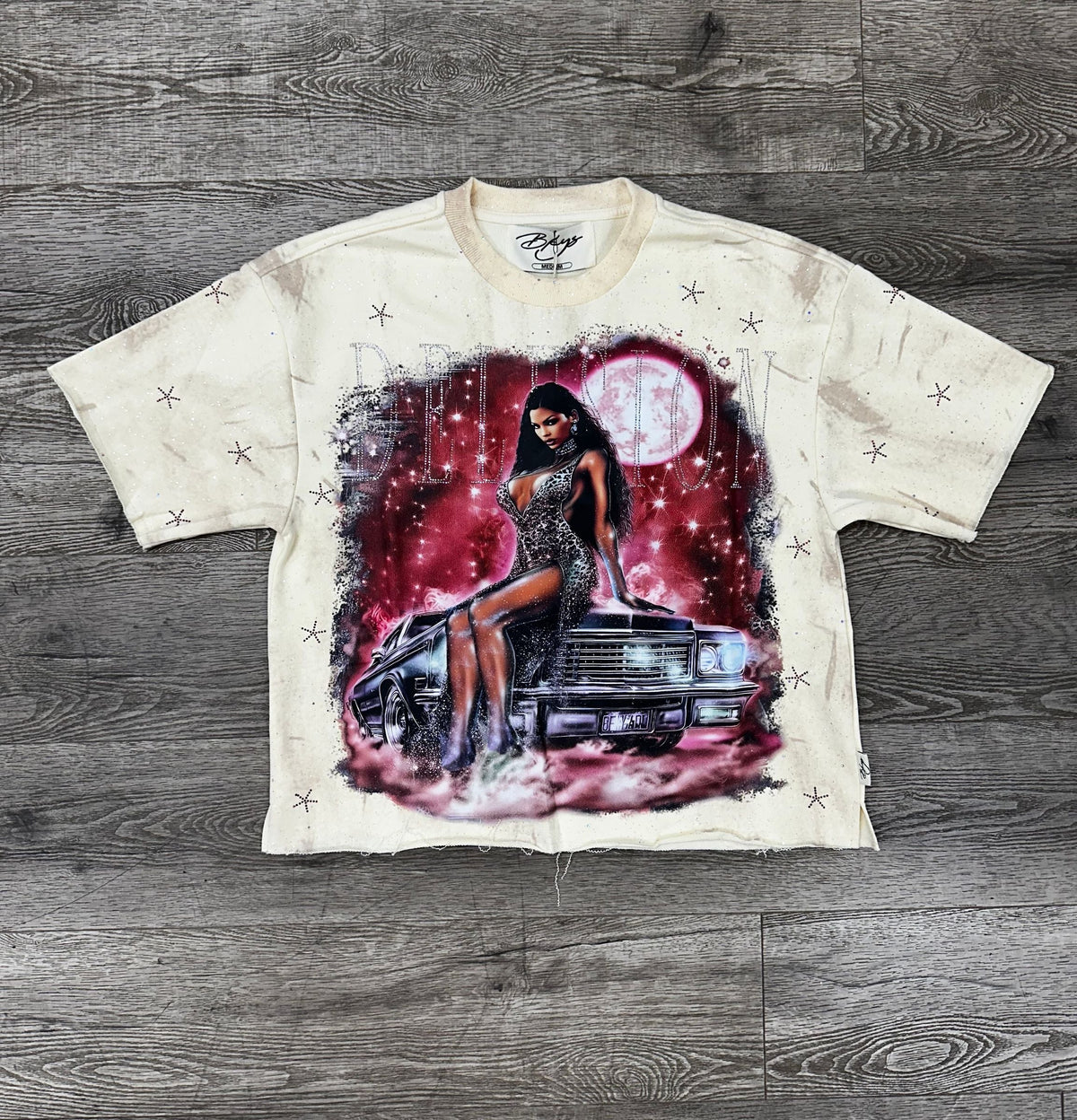 Delusion Cropped Tee, enlarged view