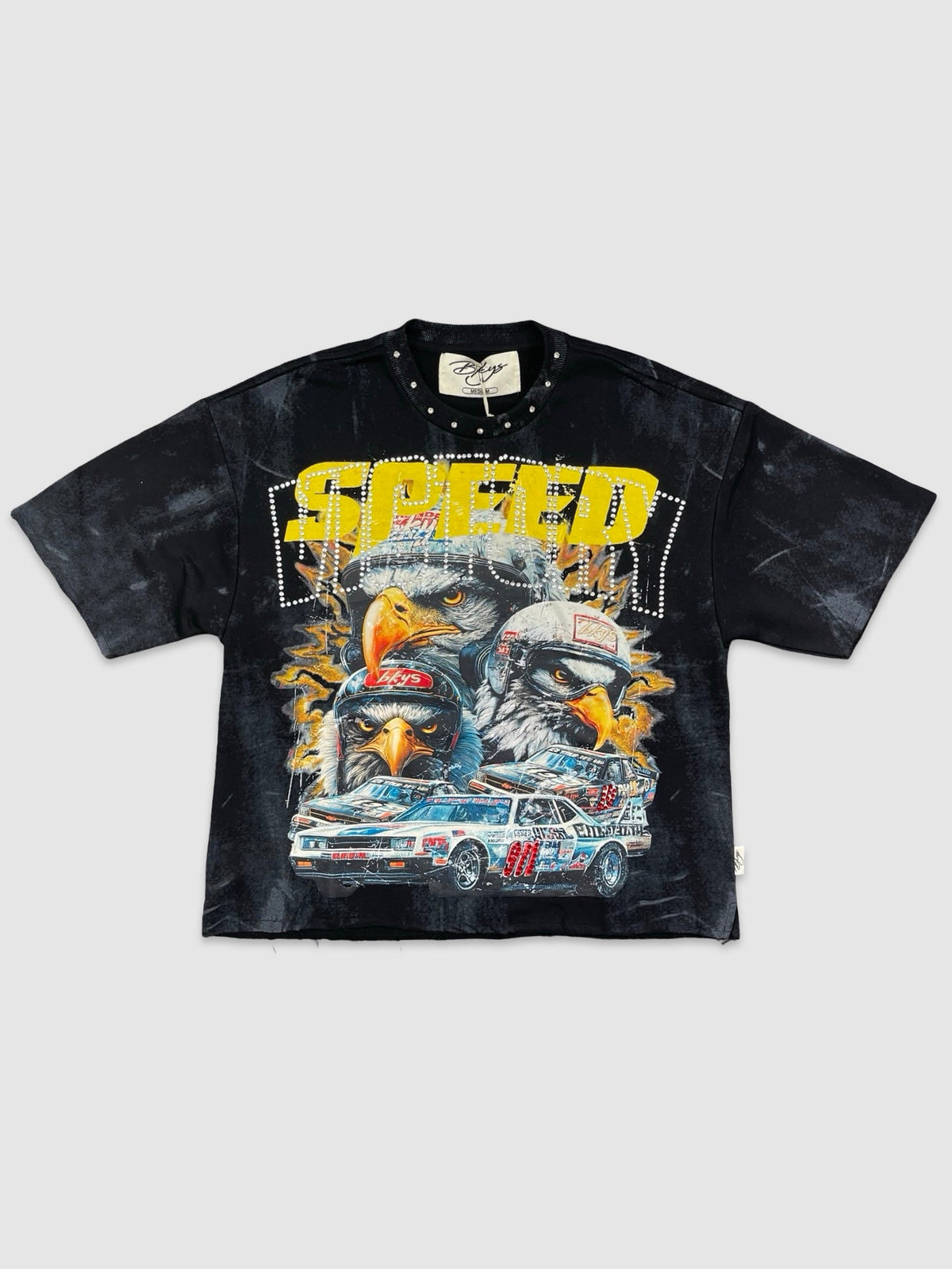 Speed Cropped Tee - Black