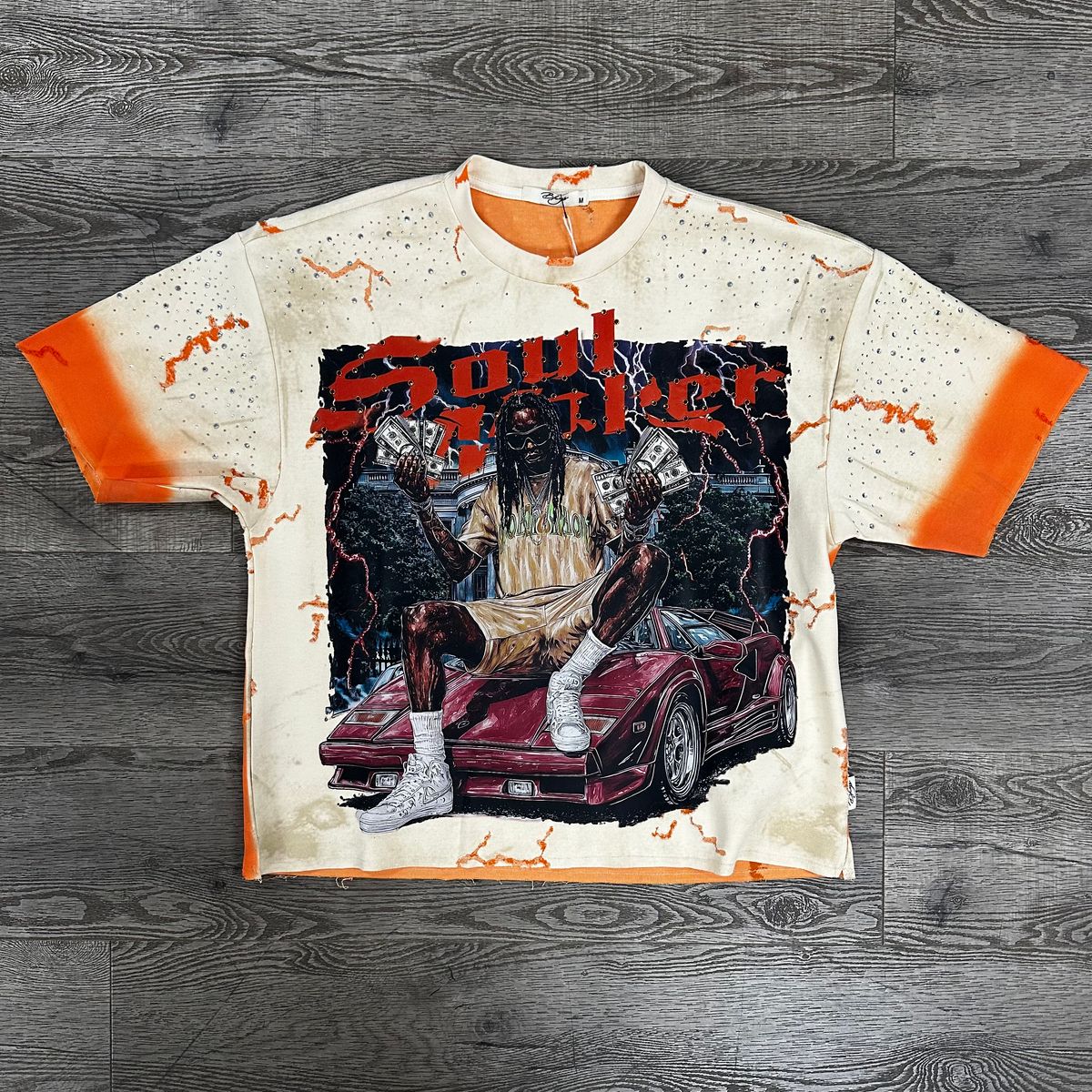 Soul Maker Cropped Tee - Off White