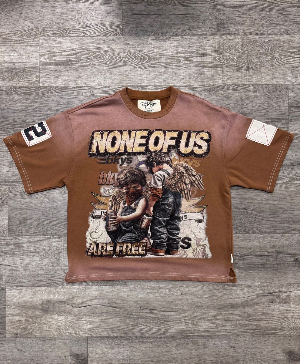 None Of Us BKYS Tee - Brown