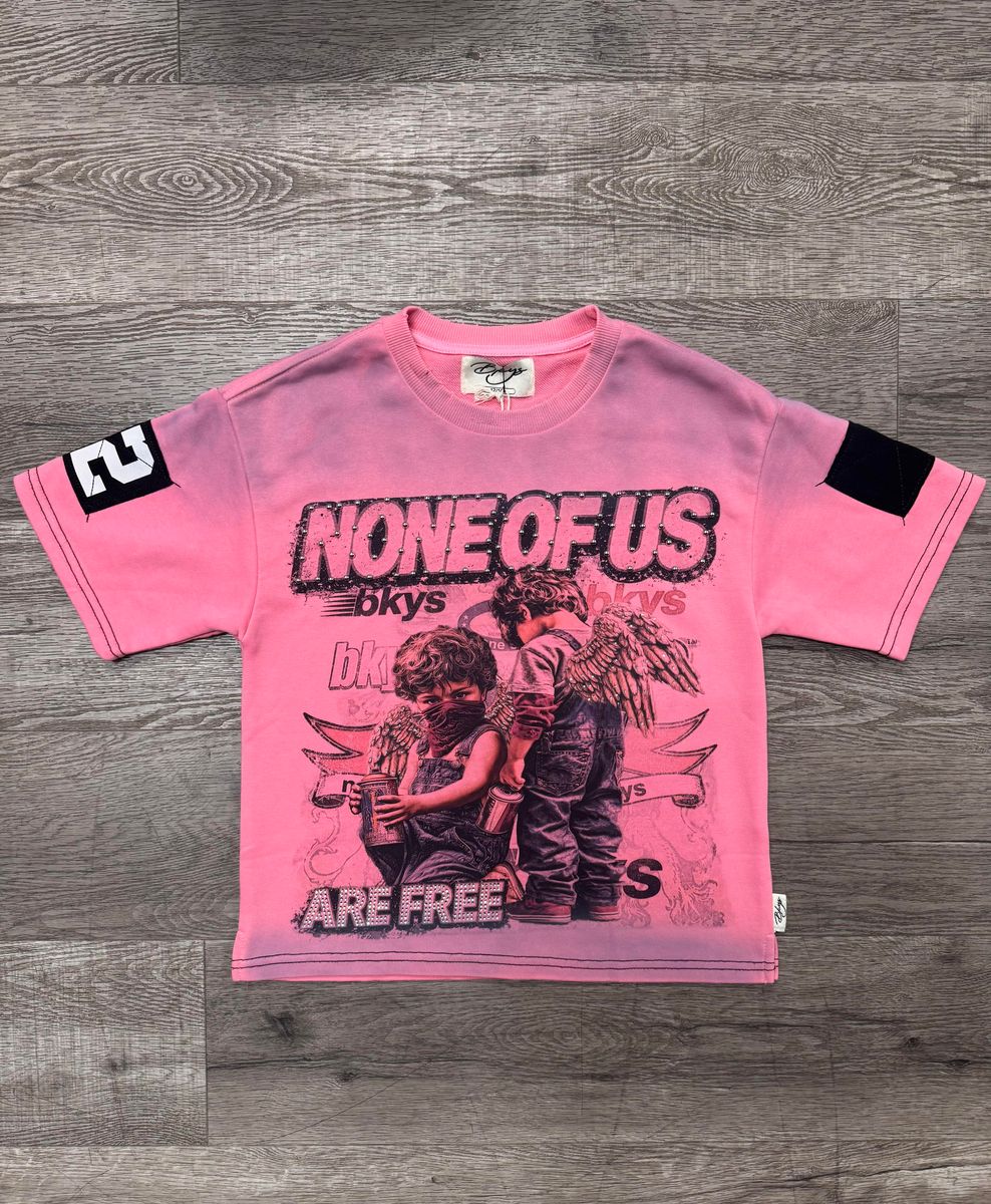 None Of Us BKYS Tee - Pink