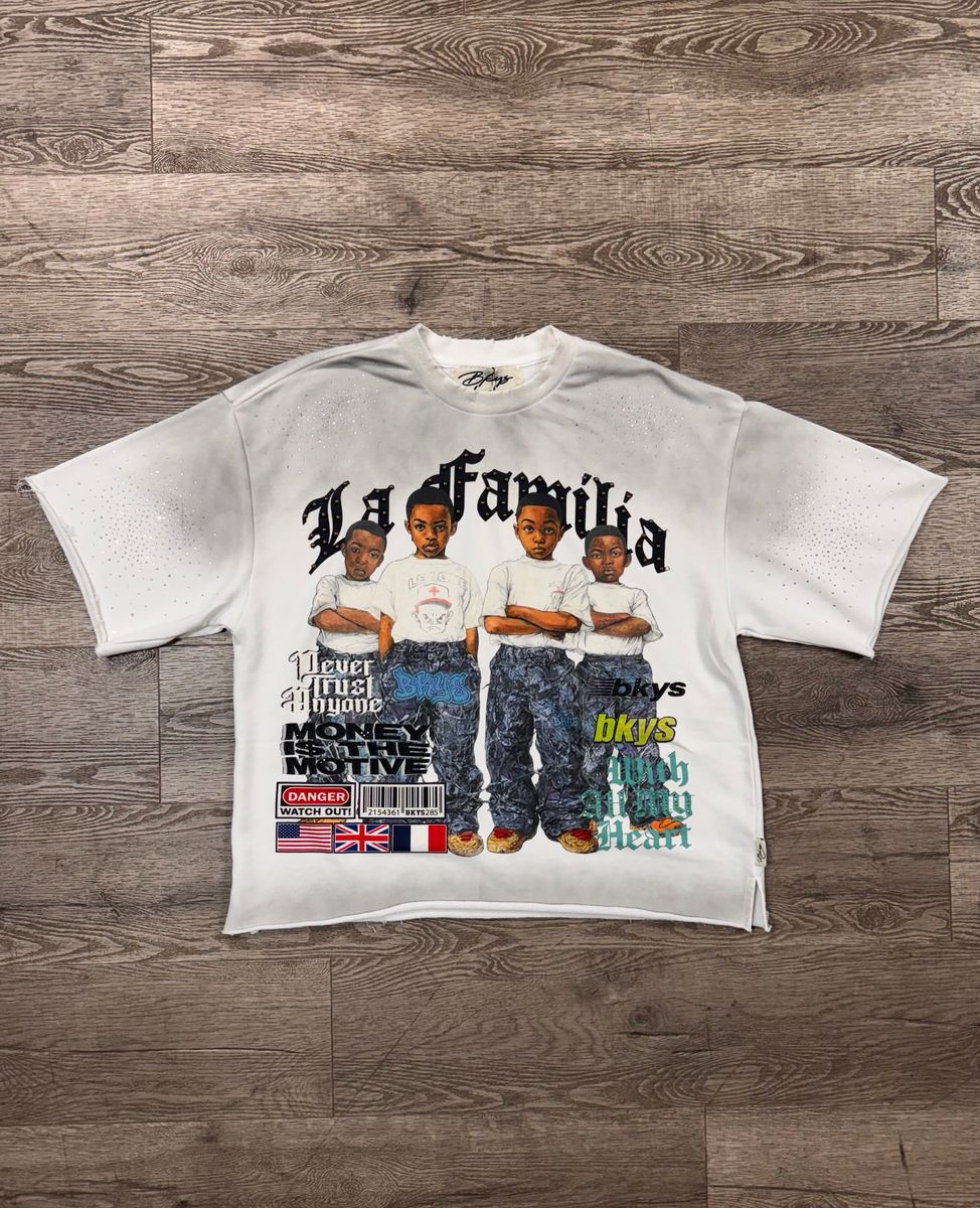 BKYS LA Familia Tee - White