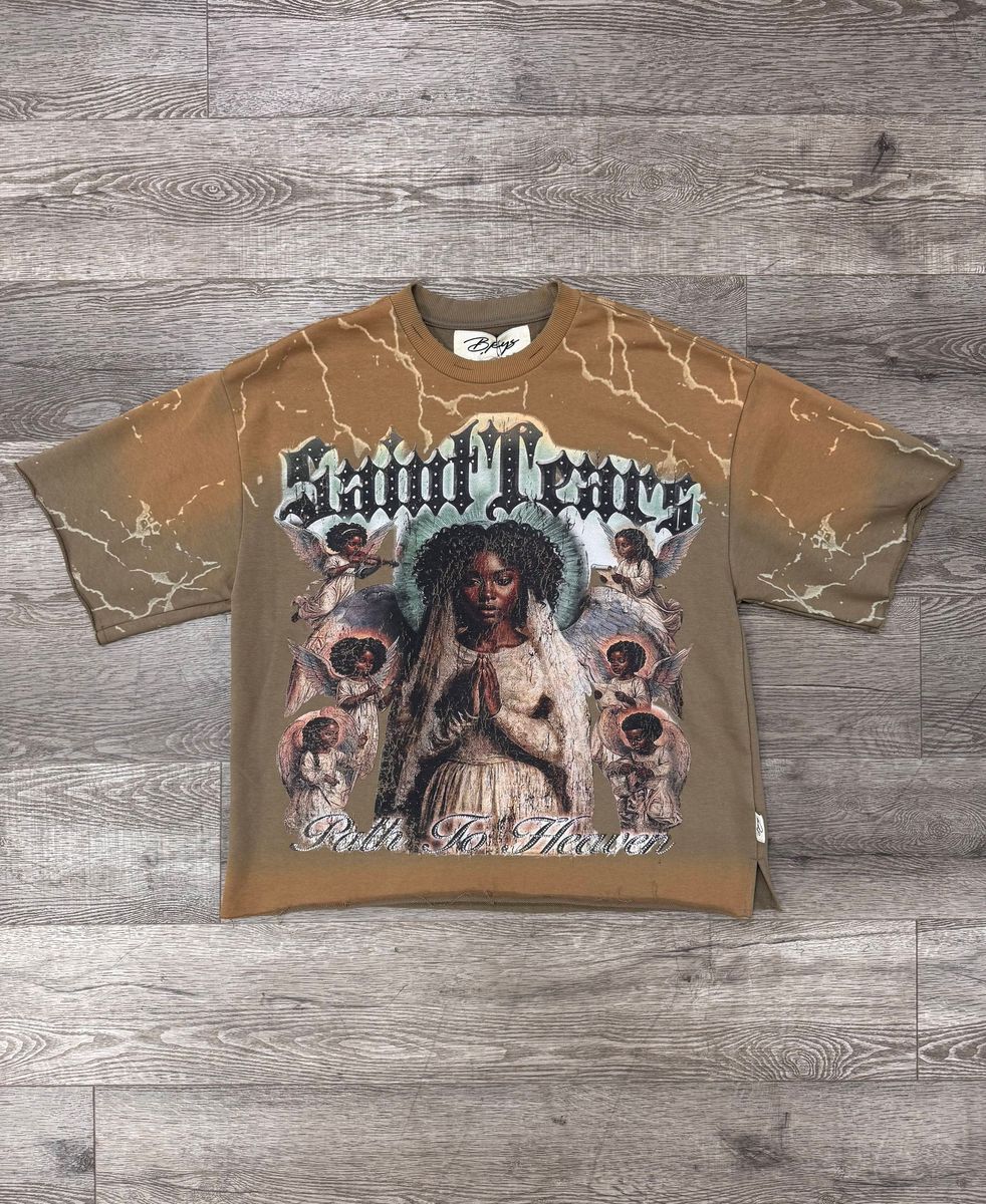 BKYS Path To Heaven SS Tee - Khaki