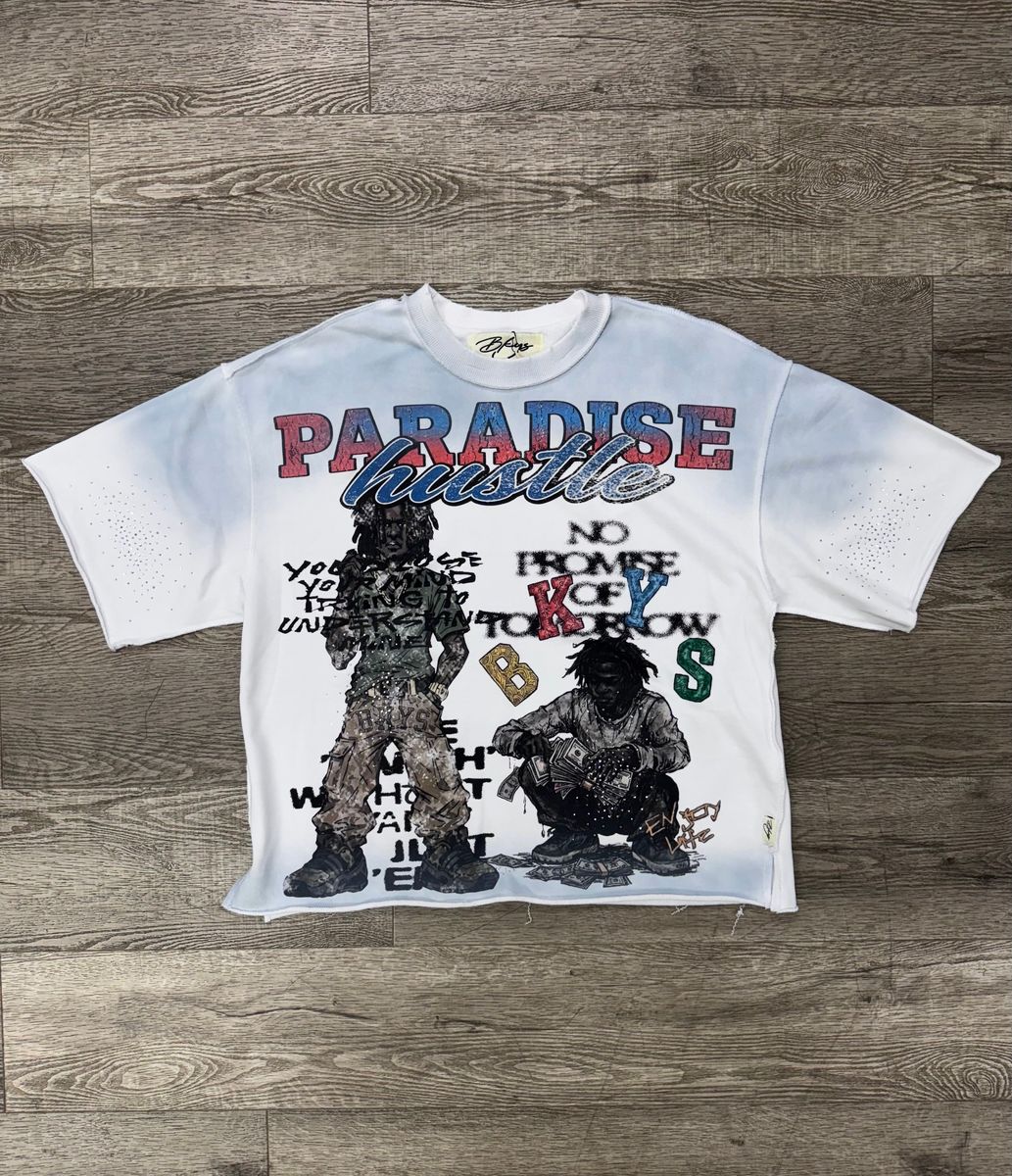 BKYS Paradise Hustle SS Tee, enlarged view