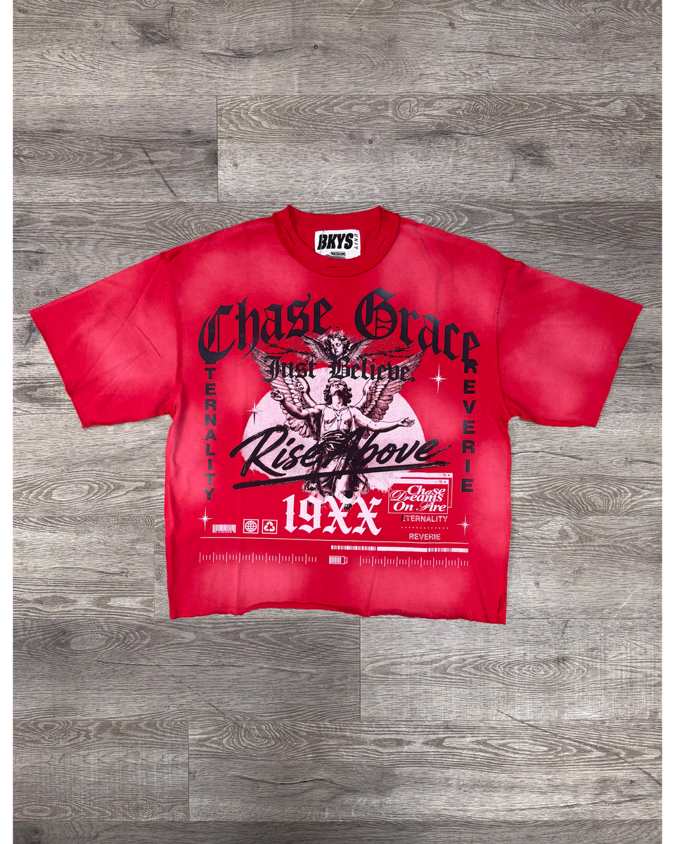 Chase Grace SS Tee - Red