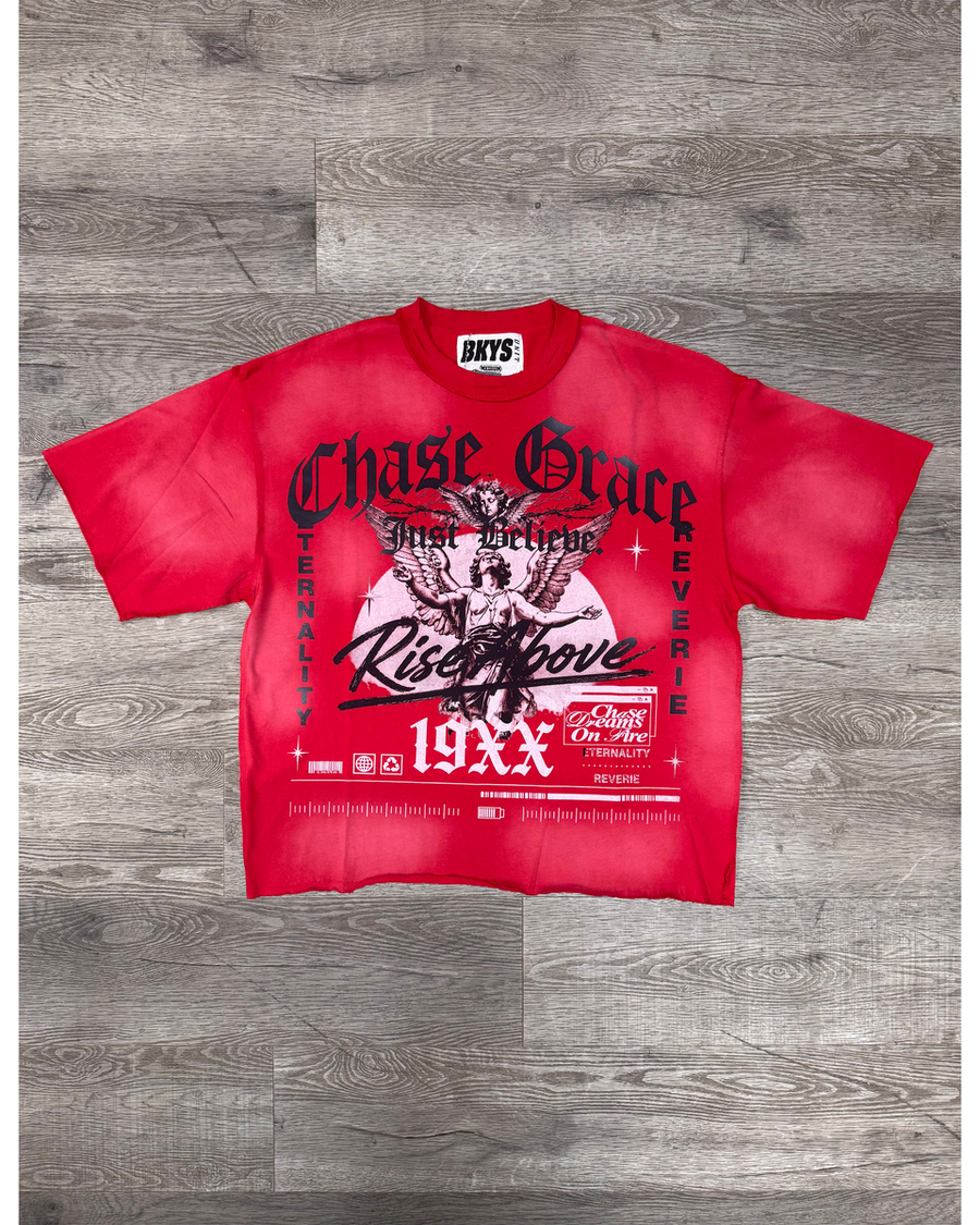Chase Grace SS Tee - Red