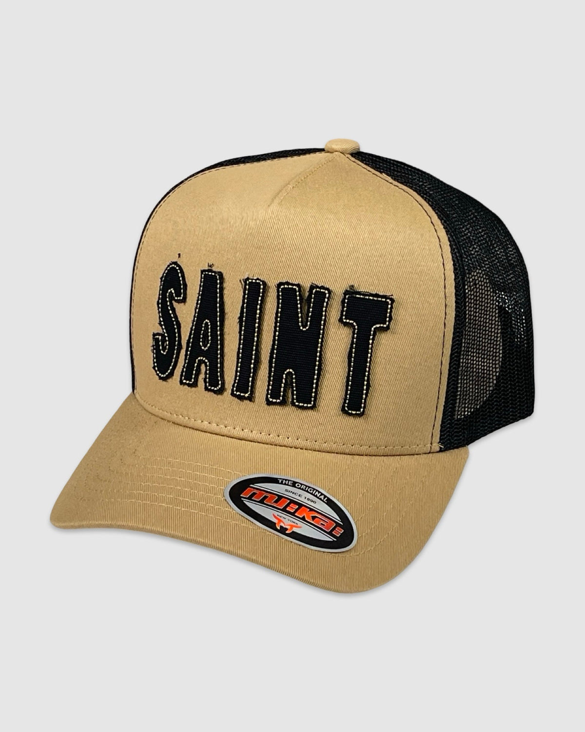 Saint Trucker Hat - Khaki/Black