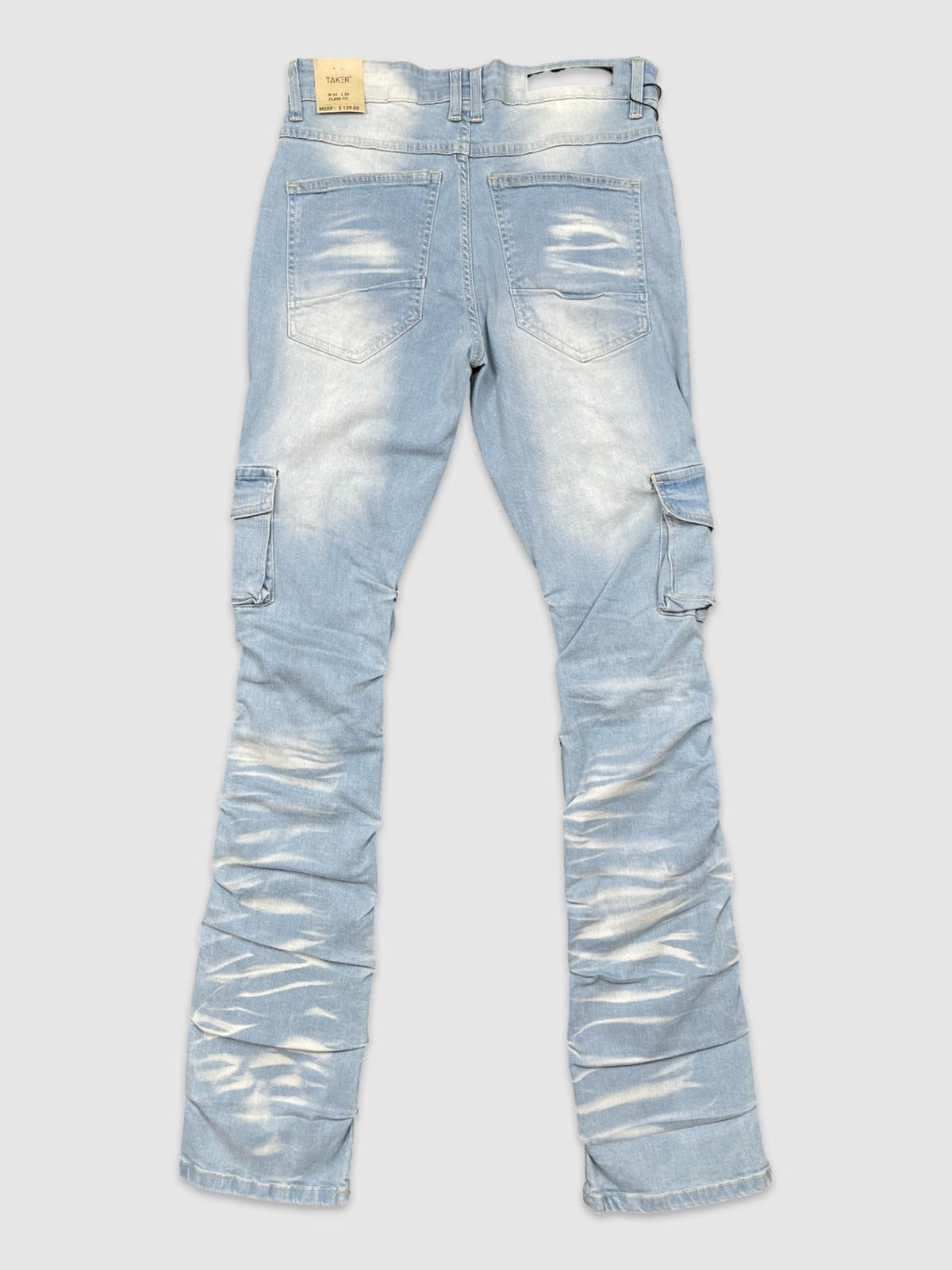 Stretch Stack Multi Pocket Denim