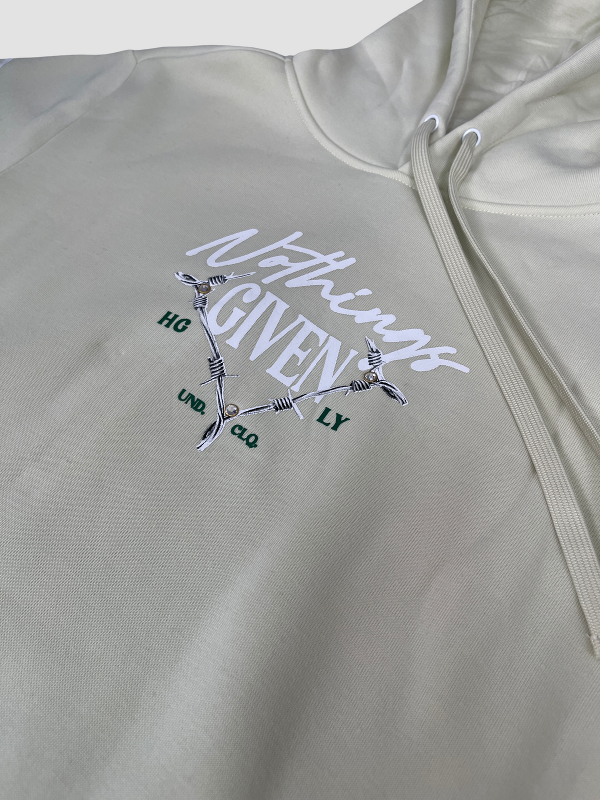 Nothing Given Hoody - detail