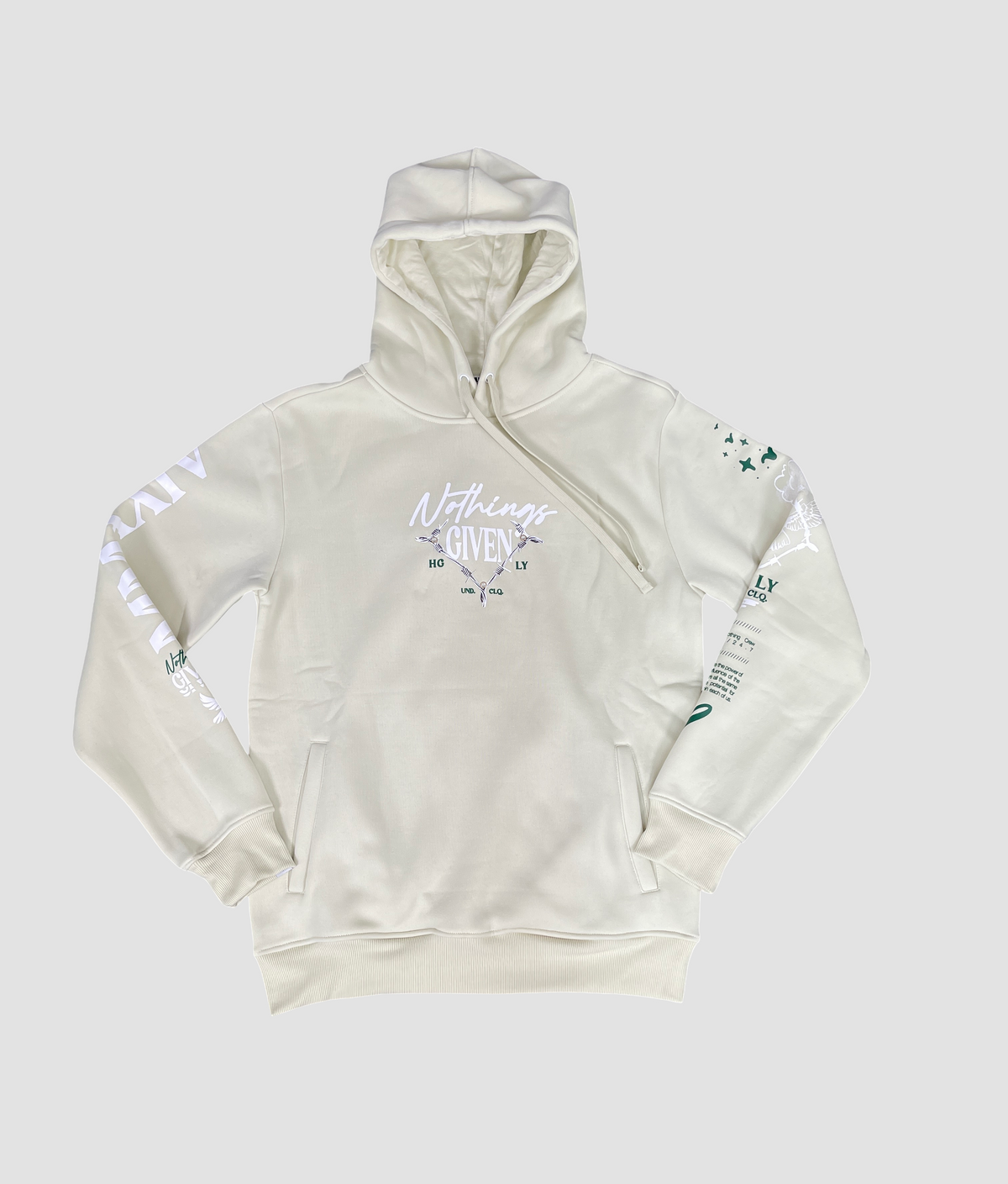 Nothing Given Hoody - Celadon