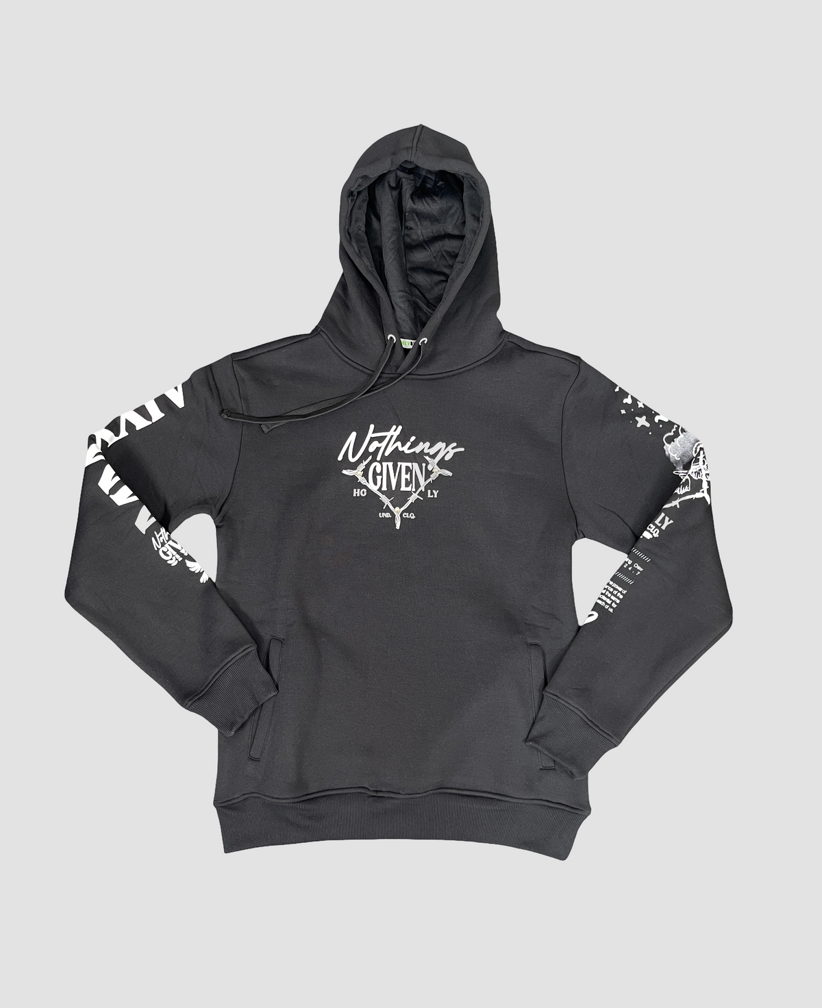 Nothing Given Hoody - Black
