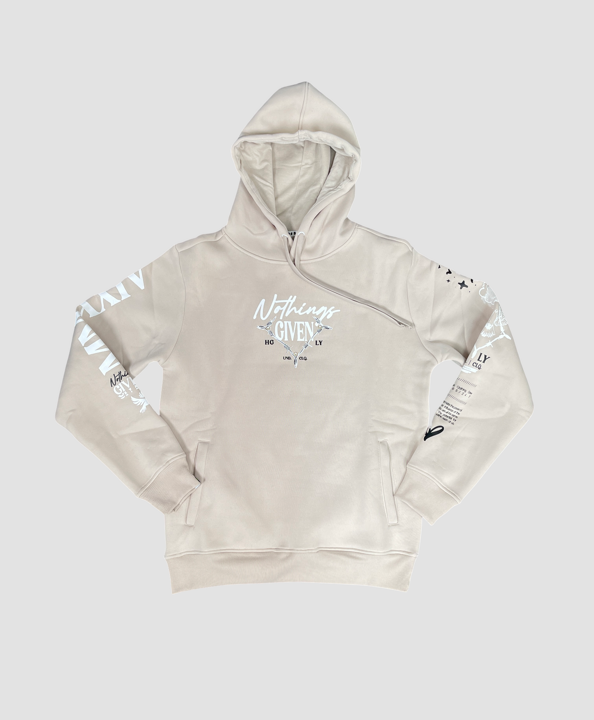 Nothing Given Hoody - Beige