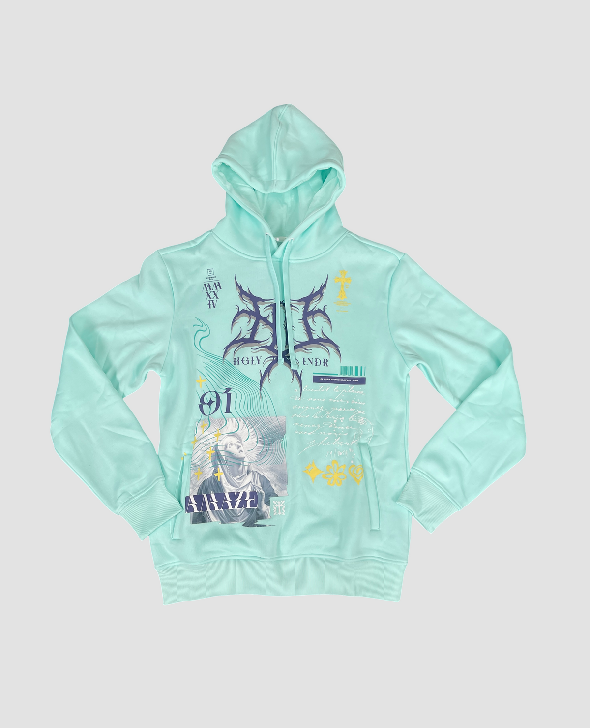 Amaze & Astound Hoody - Aqua