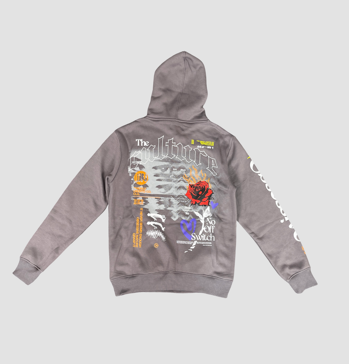Obsessive Culture Hoody - Storm detail