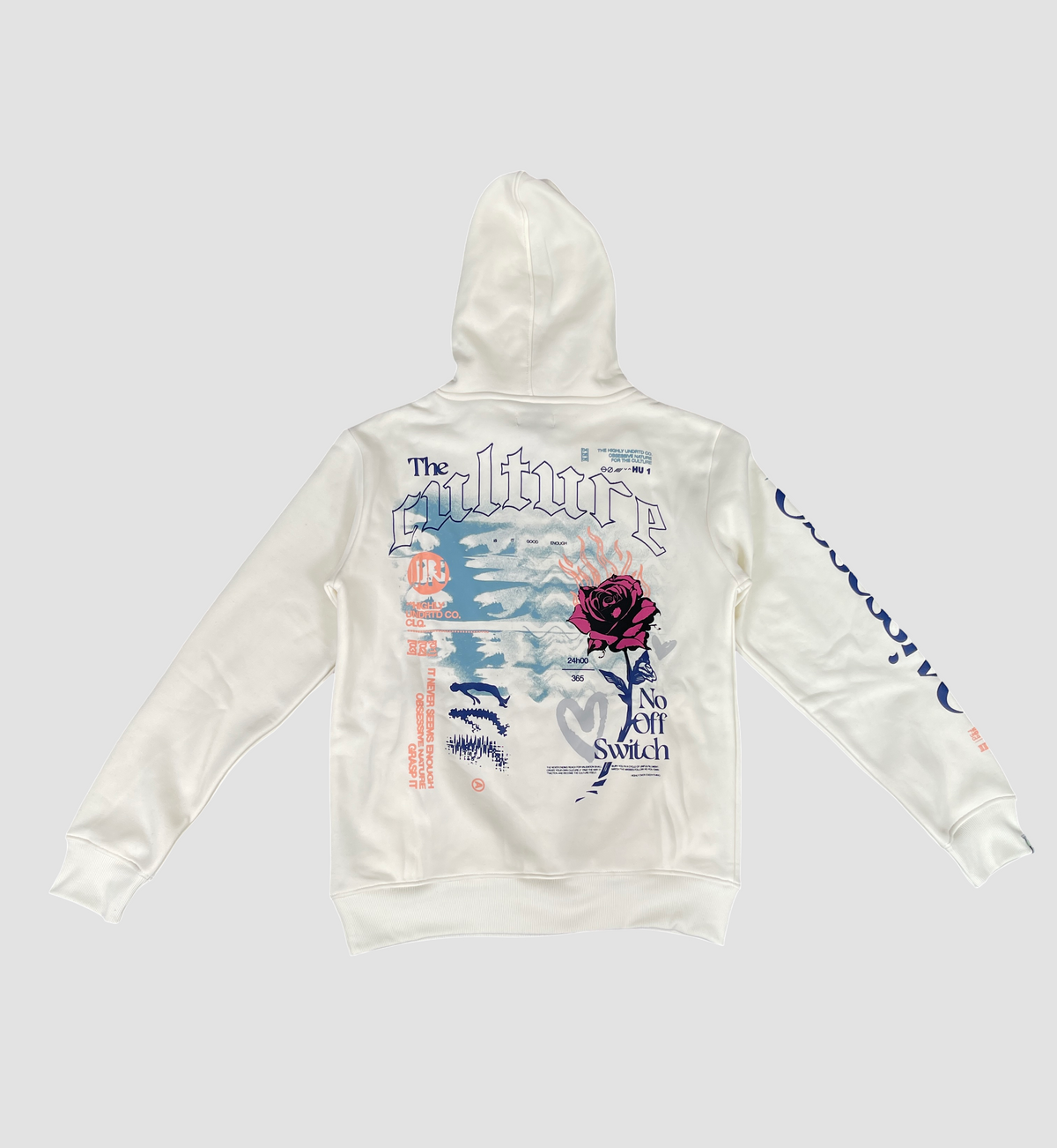 Obsessive Culture Hoody - Sail detail