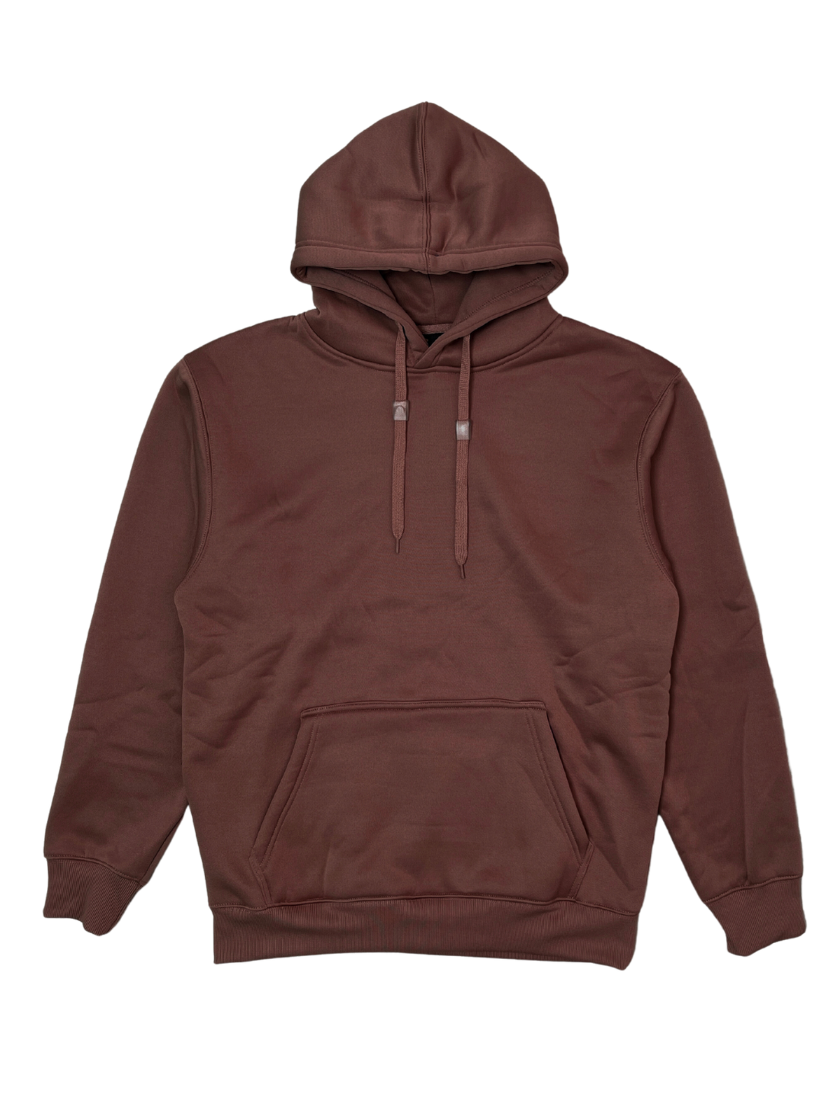 Fleece Pullover Hoody - Brown