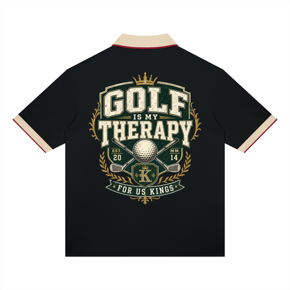 Golf Life Color Block Polo Shirt