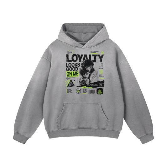 Loyalty Heavyweight Sunfade Oversized Hoodie