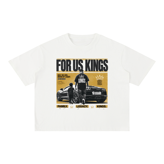Family Man Mineral Wash Boxy Cotton T-Shirt