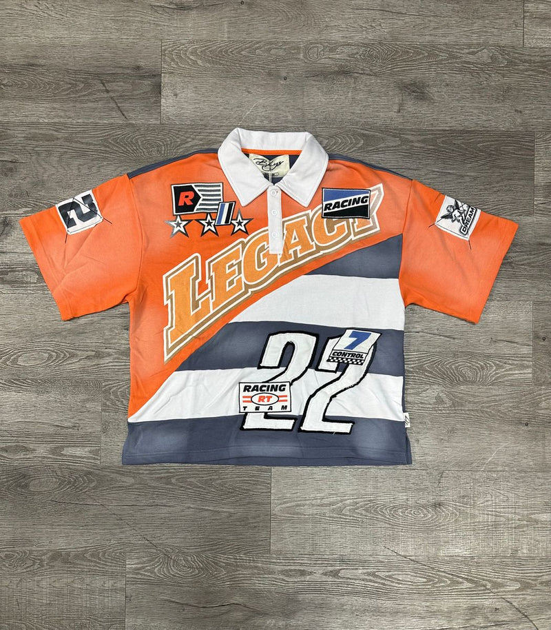BKYS Legacy Racing Polo - Orange