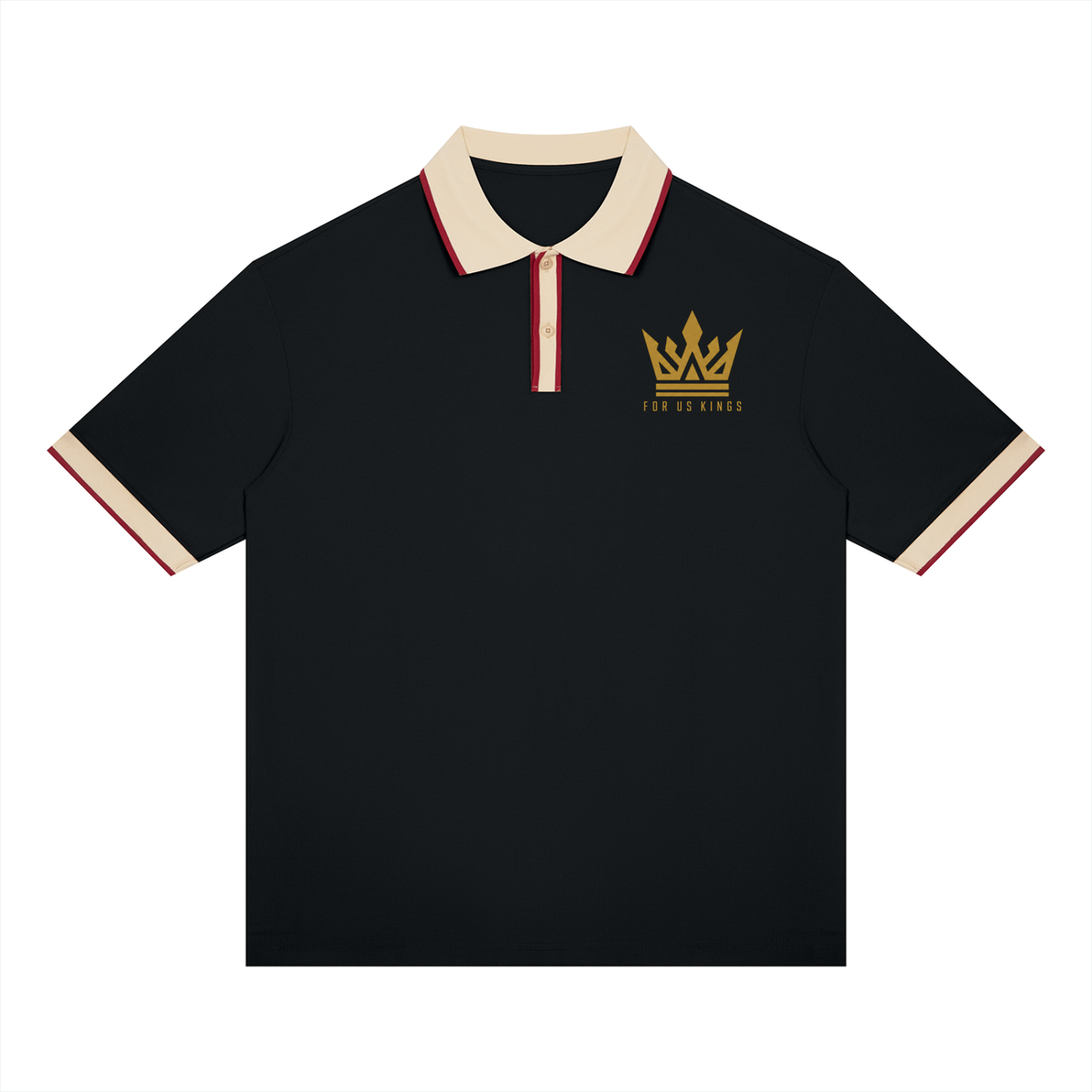 Golf Life Color Block Polo Shirt, enlarged view