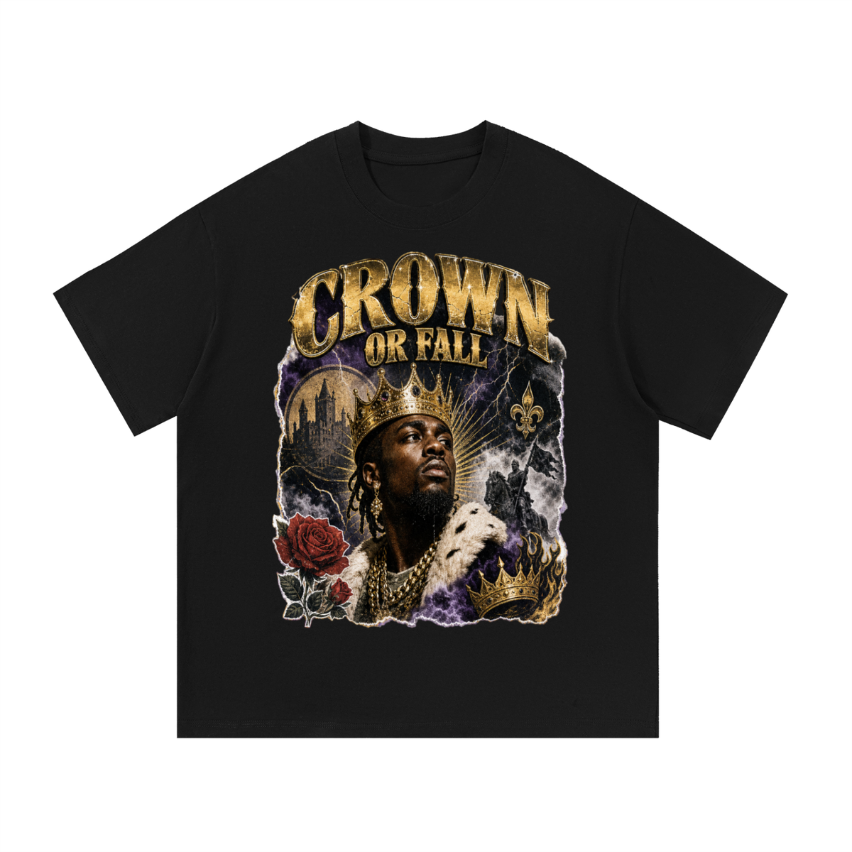 Crown or Fall Essential Cotton T-Shirt