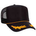 Black W/ Oak Leaves