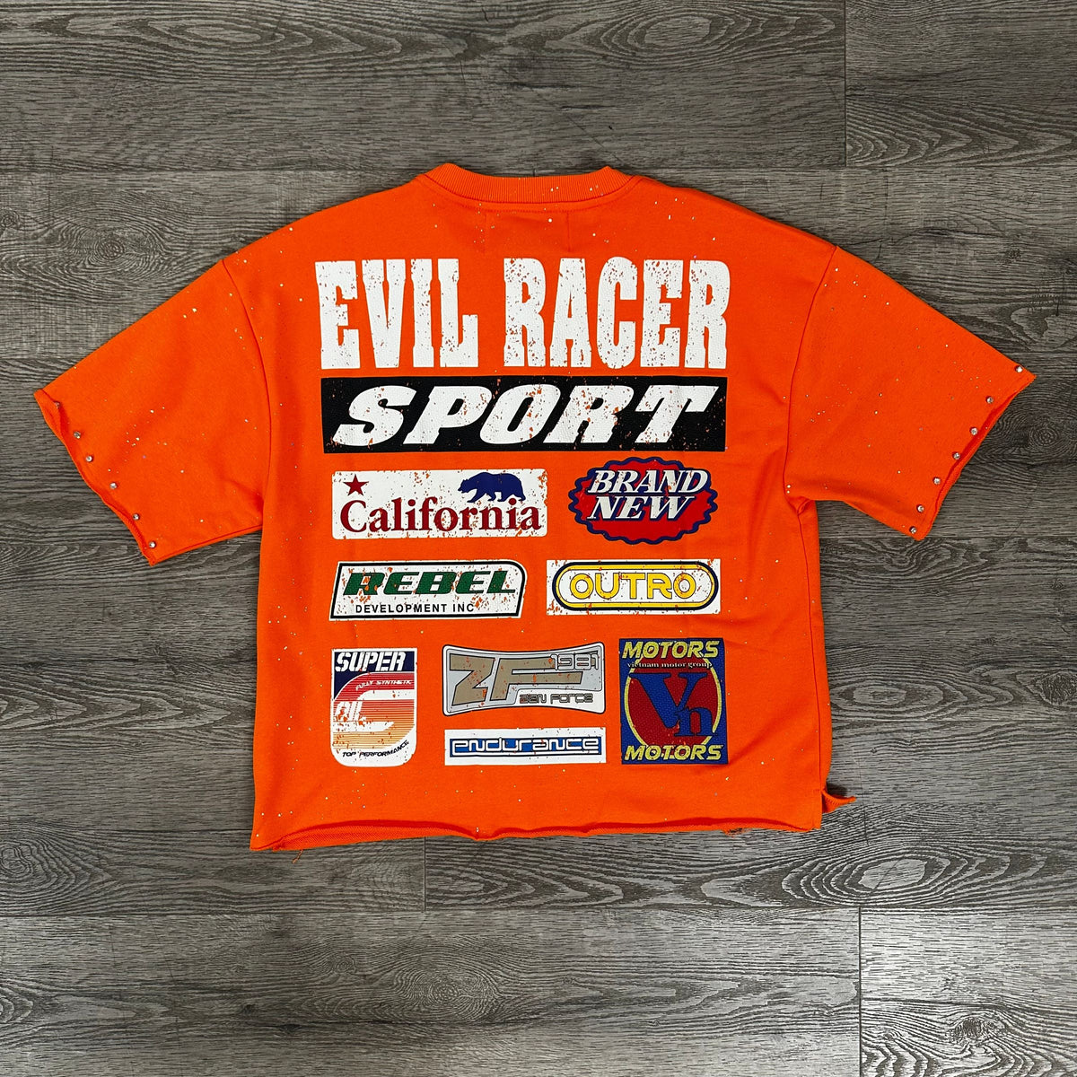 Evil Racer Cropped Tee