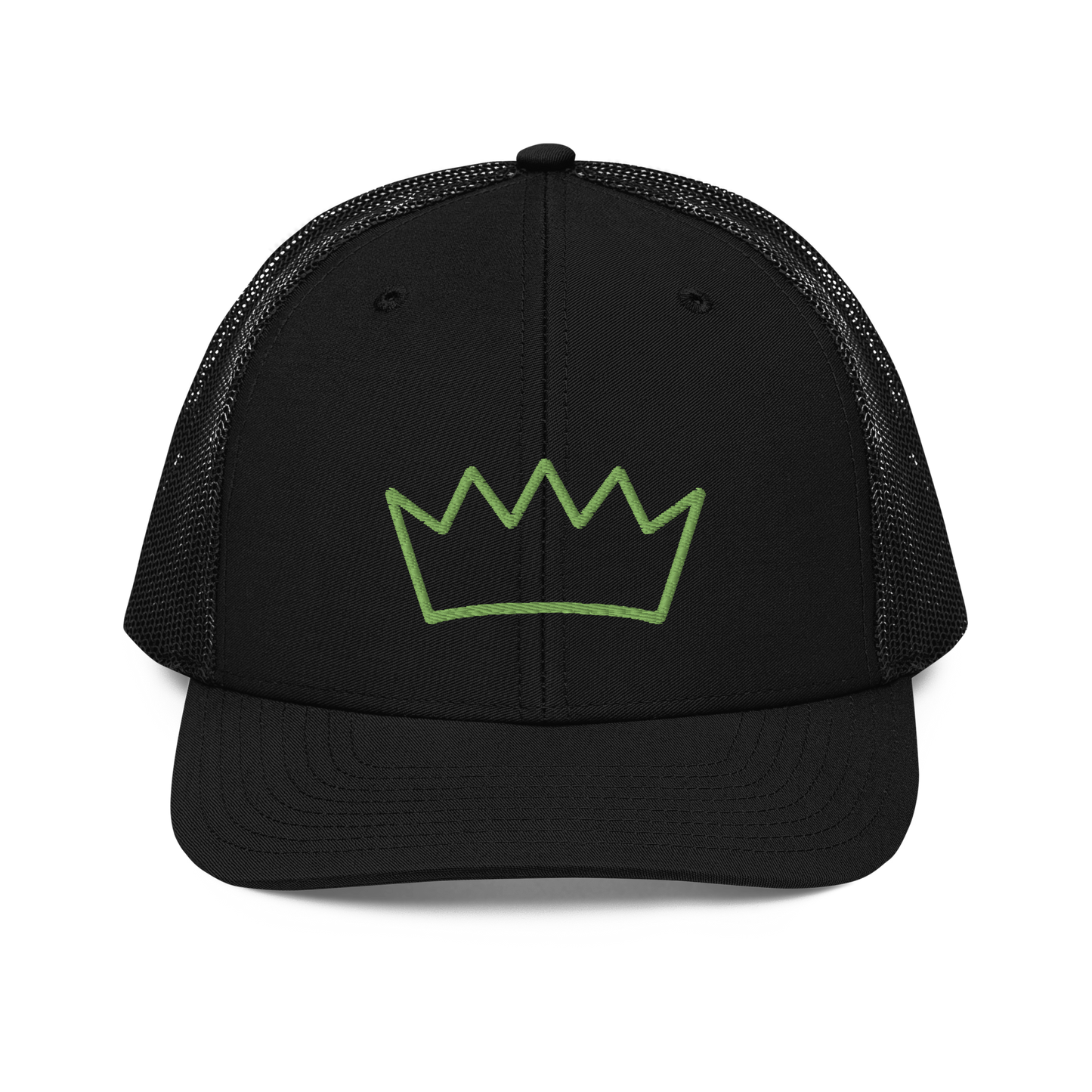 Crown Embroidered Trucker Ballcap