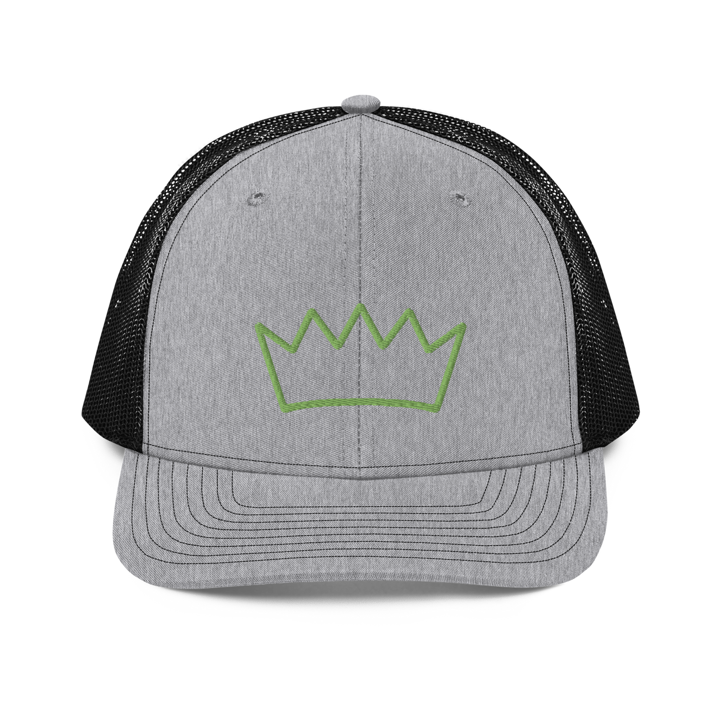 Crown Embroidered Trucker Ballcap