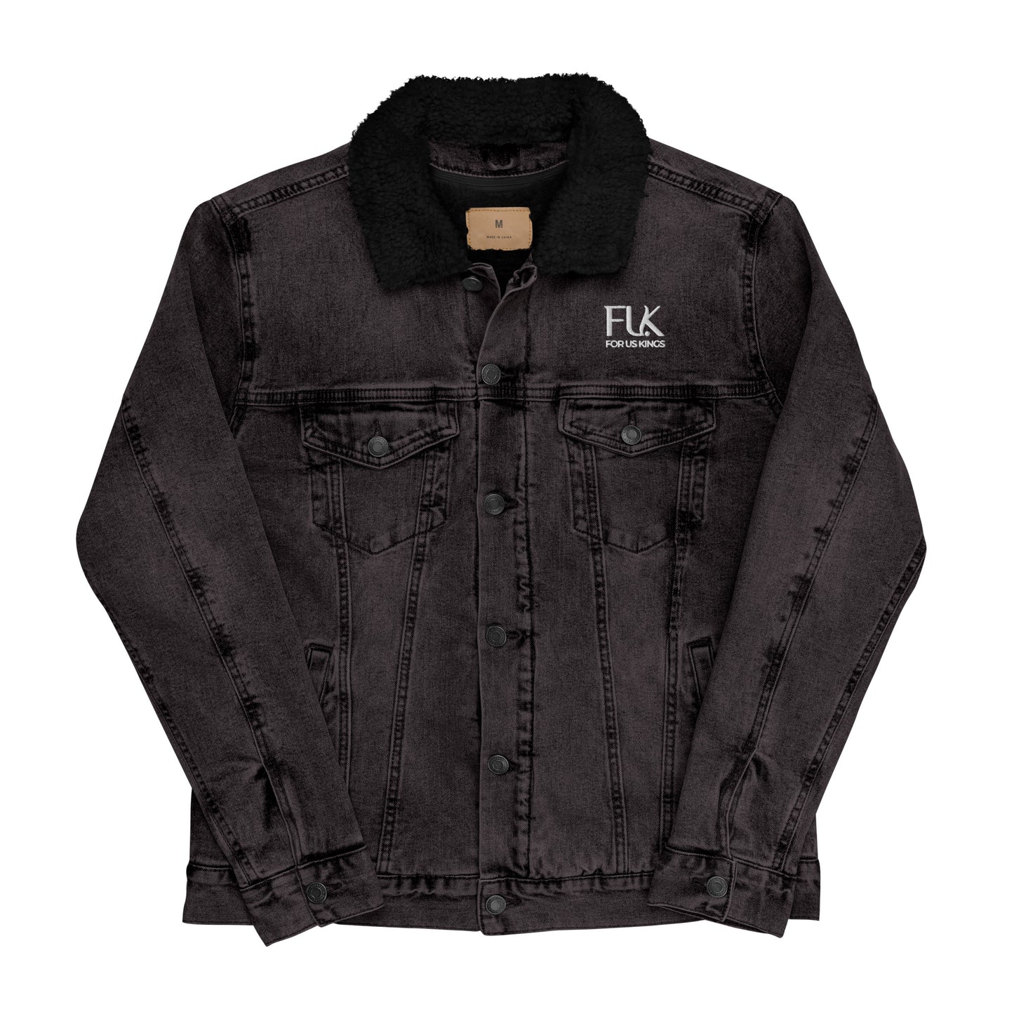 For Us Kings Classic Denim Jacket